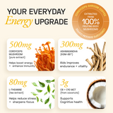 Ace Blend Cordyceps Shroom Coffee Boosts Immunity & Energy - 15 Servings