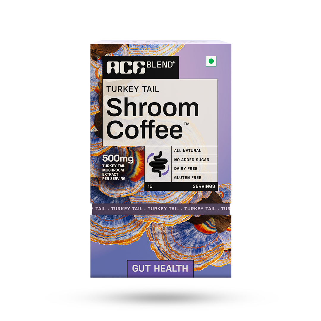 Ace Blend Turkey Tail Shroom Coffee Gut Health & Digestion