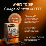 Ace Blend Chaga Shroom Coffee Heart Health - 15 Servings