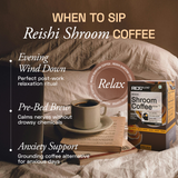 Ace Blend Reishi Shroom Coffee Relaxation & Anxiety - 5 Servings