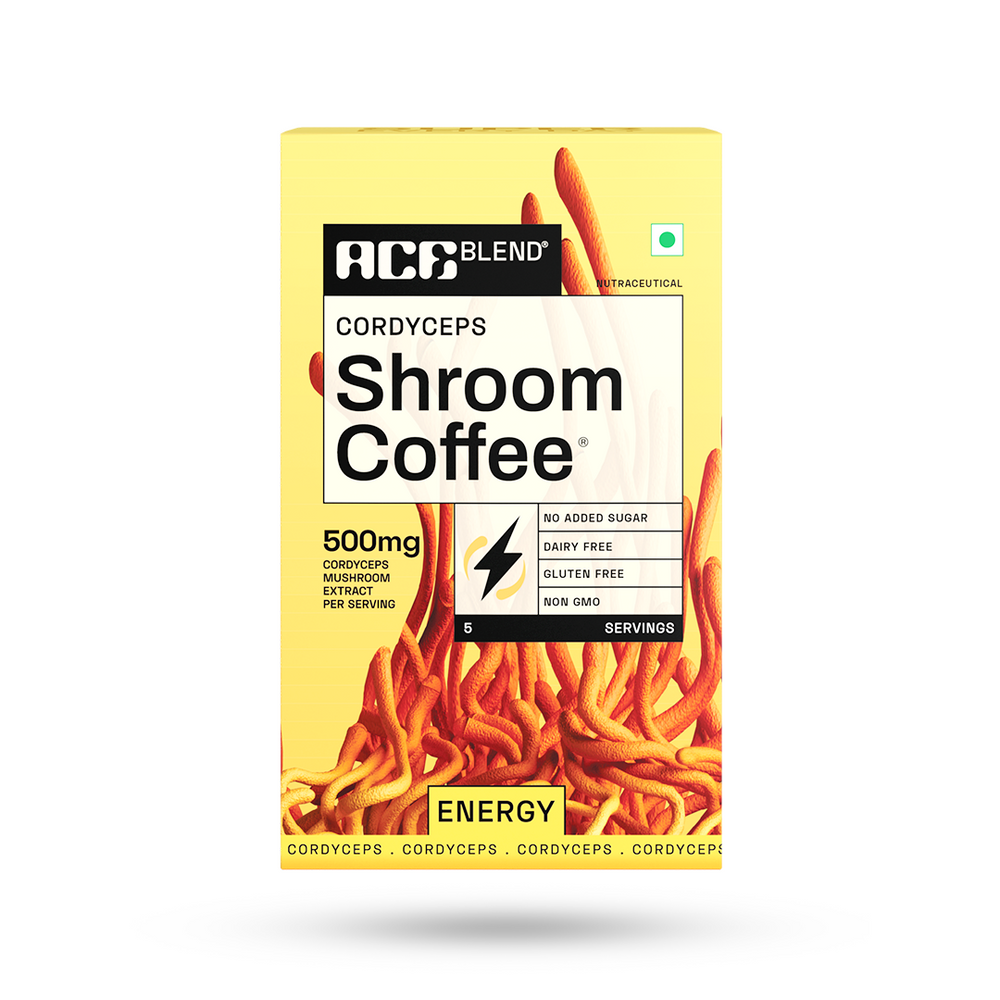 Ace Blend Cordyceps Shroom Coffee Boosts Immunity & Energy - 5 Servings