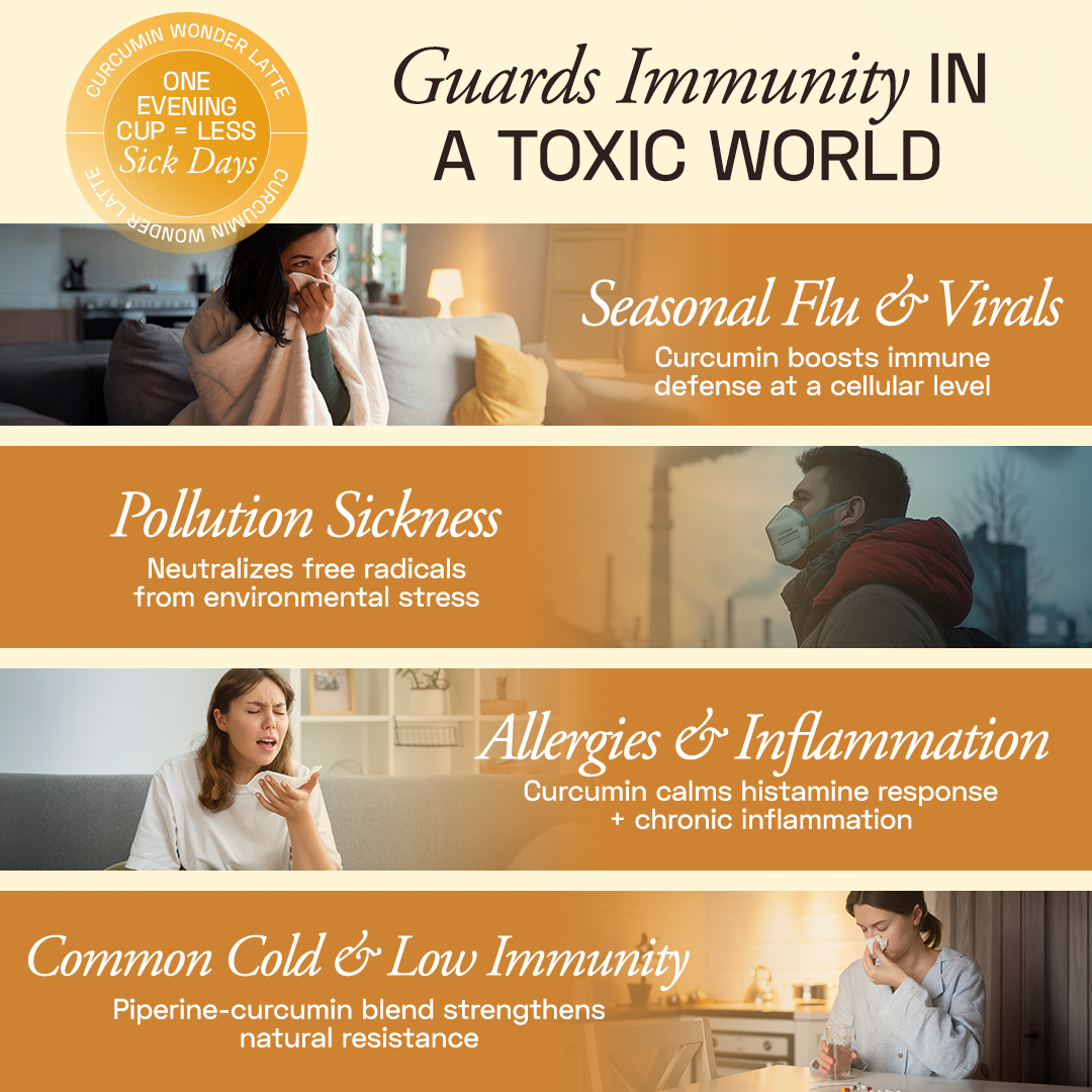 Ace Blend Curcumin Wonder Latte High Immunity Anti inflammation - 5 Servings