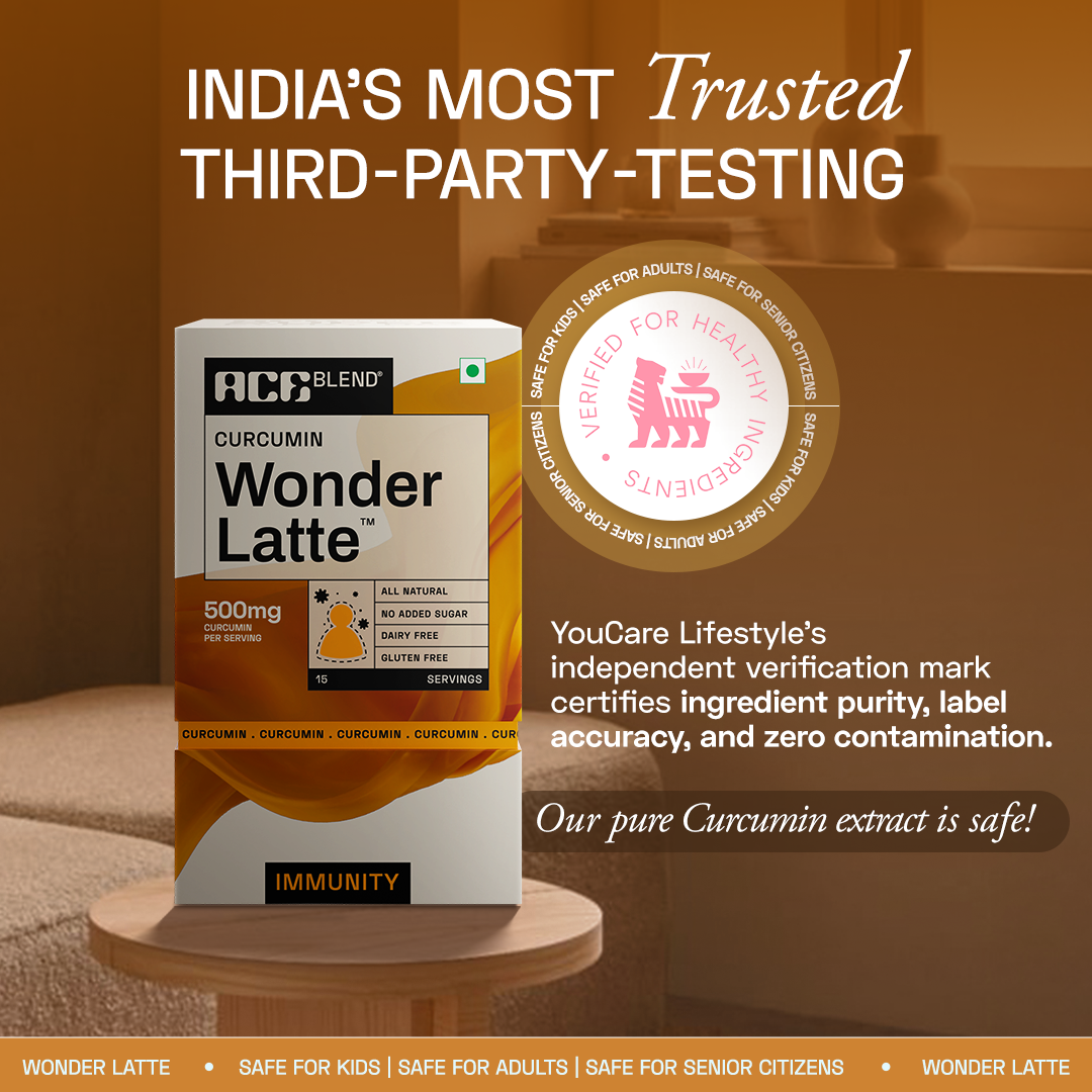 Ace Blend Curcumin Wonder Latte High Immunity Anti inflammation - 5 Servings