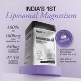 Ace Blend Max Magnesium 1600mg Triple Complex Calcium Vitamin B12 & D3 - 60 Servings