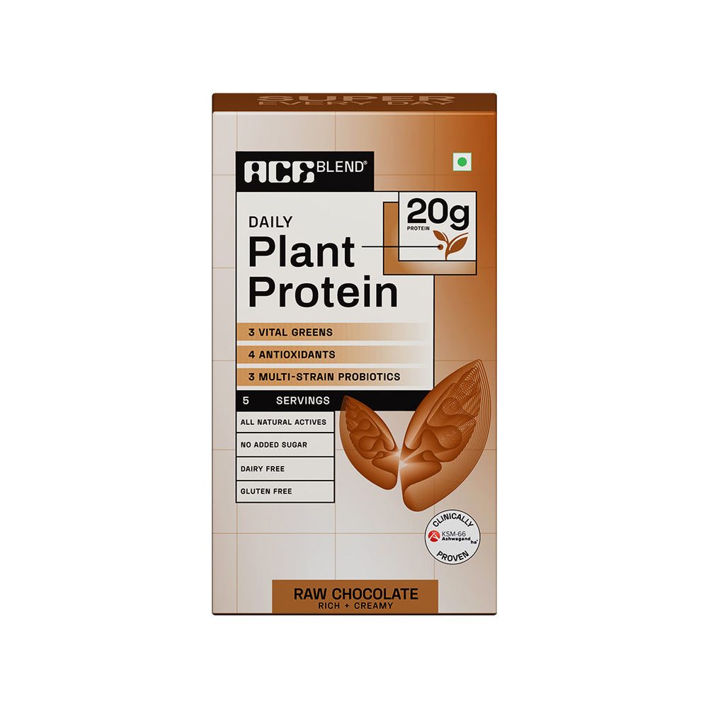 Ace Blend Daily 20G Plant Protein Strength & Recovery No Added Sugar - 5 Servings