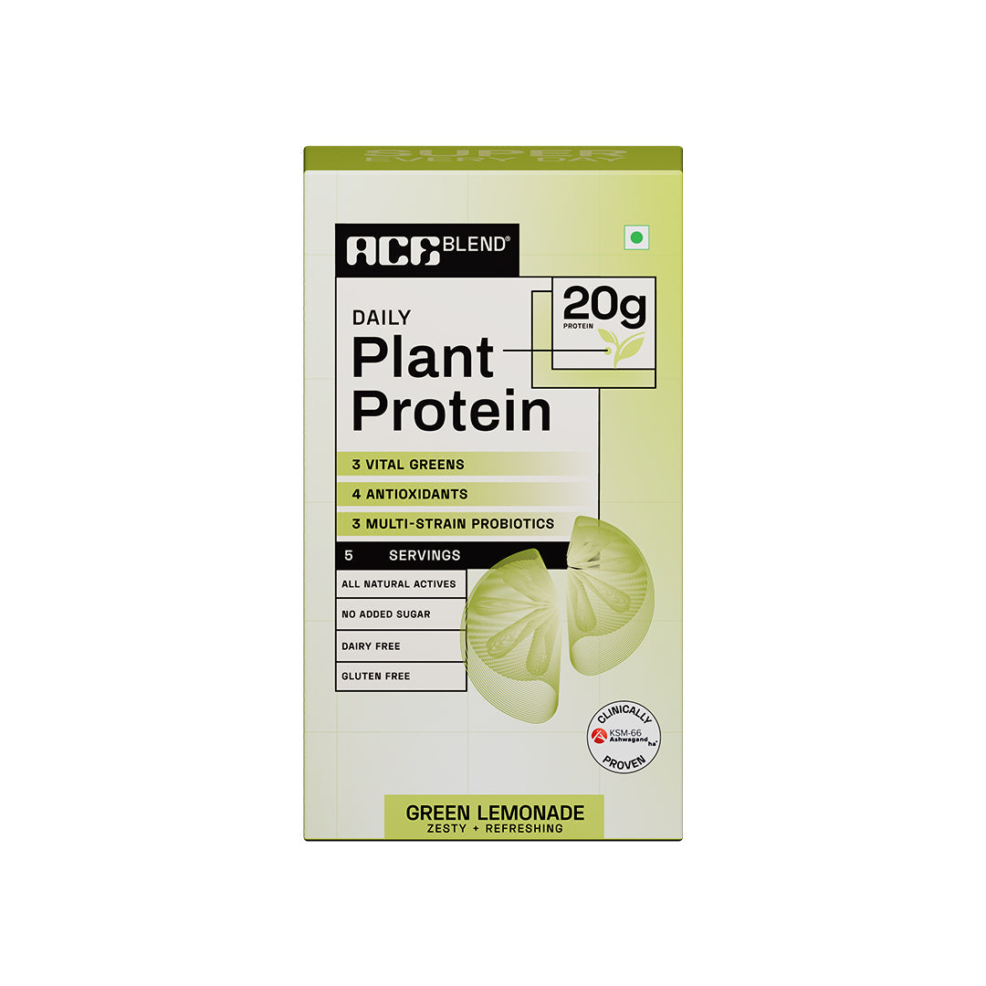 Ace Blend Daily 20G Plant Protein Strength & Recovery No Added Sugar - 5 Servings