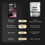 Ace Blend Intense 30G Plant Protein Muscle Growth & Recovery No Added Sugar - 5 Servings