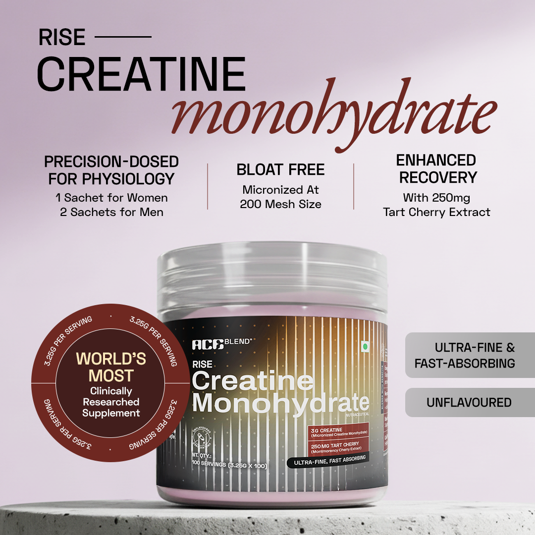 Ace Blend Rise Creatine Monohydrate - 100 Servings