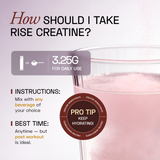 Ace Blend Rise Creatine Monohydrate - 100 Servings