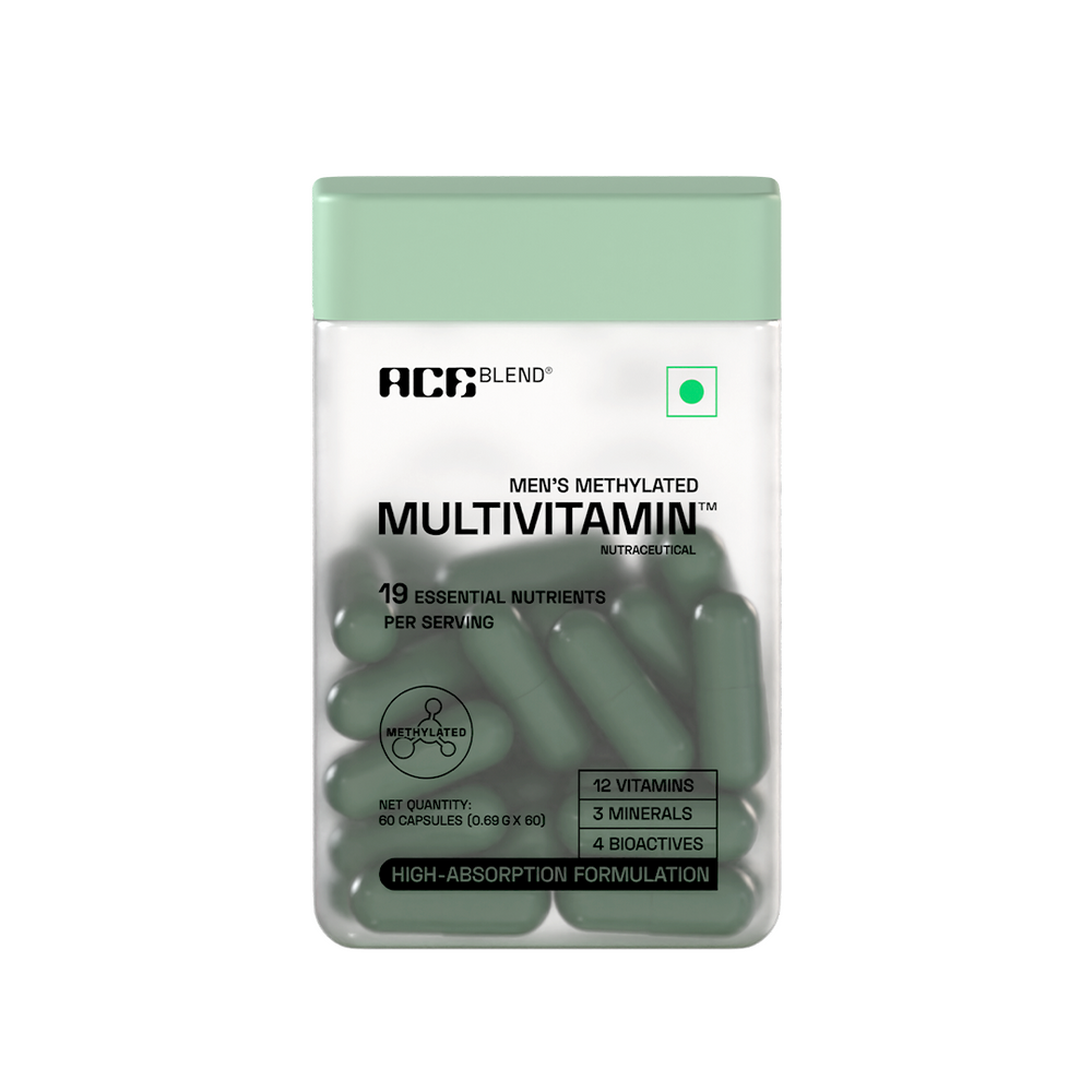 Ace Blend Methylated Multivitamin for Men - 60 Servings