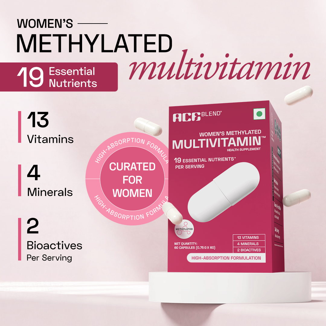 Ace Blend Methylated Multivitamin for Women - 60 Servings