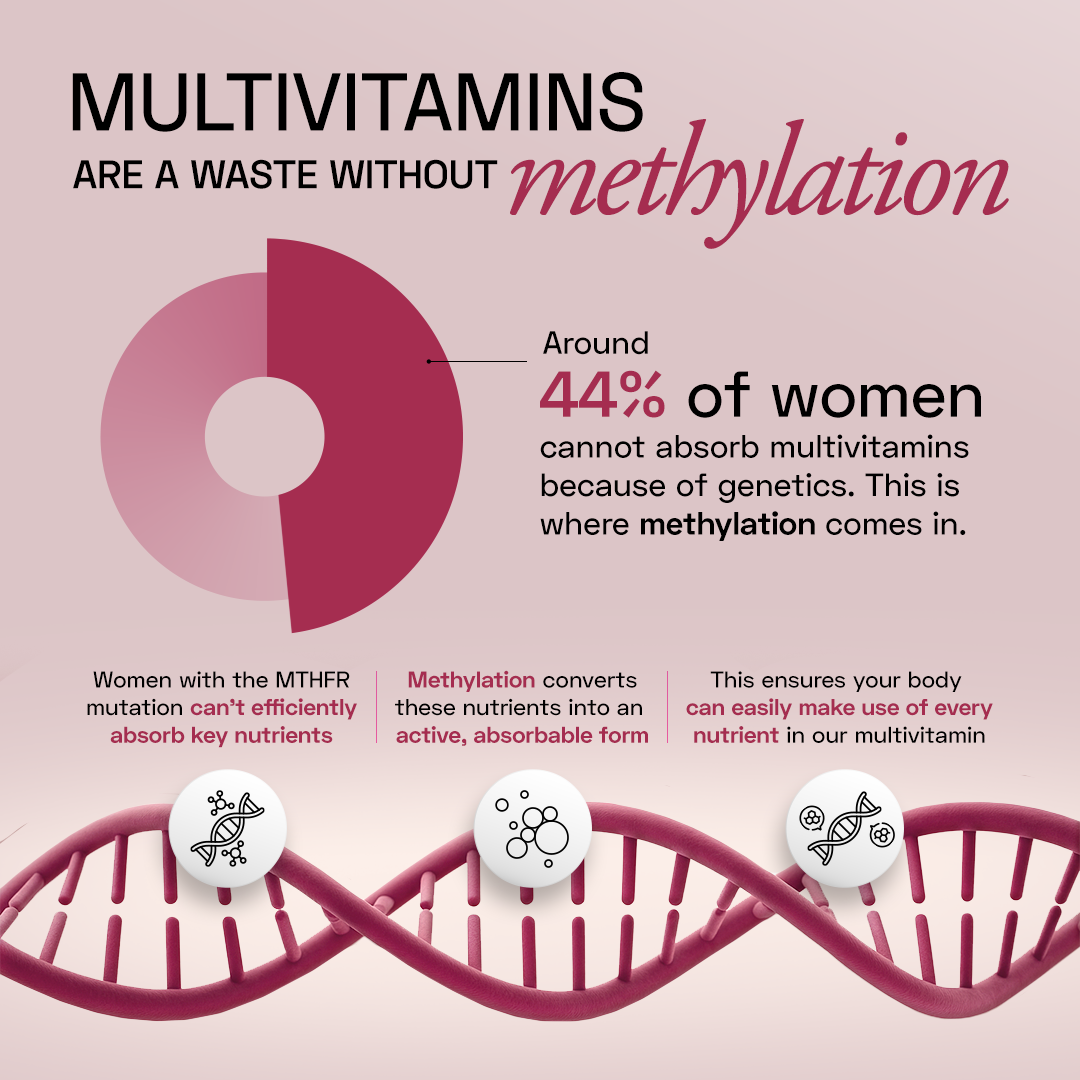 Ace Blend Methylated Multivitamin for Women - 60 Servings