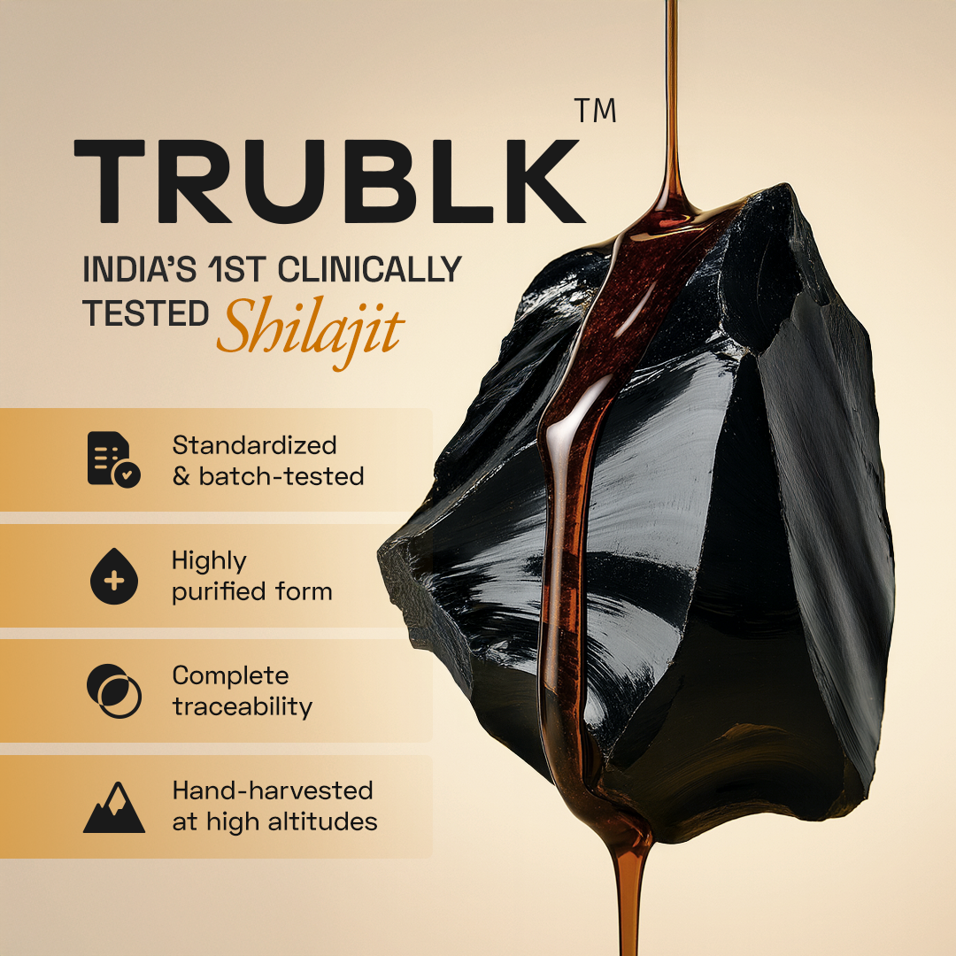 Ace Blend TRUBLK Shilajit Sticks With Over 75% Fulvic Acid & 80+ Trace Minerals - 30 Servings