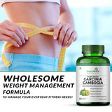 Simply Herbal Garcinia Cambogia 800mg | Green Tea & Guggul Extract | 60 Veg Capsules