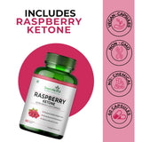 Simply Herbal Raspberry Ketone Fruit Extract 800mg | 60 Capsules