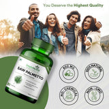 Simply Herbal Organics Saw Palmetto | 800mg | 30 Veg Capsules