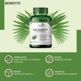 Simply Herbal Organics Saw Palmetto | 800mg | 30 Veg Capsules