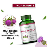 Simply Herbal Milk Thistle Extract | Silymarin (Marianum) | 60 Capsules