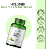 Simply Herbal Green Tea Extract Formula | 500mg | 60 Veg Capsules