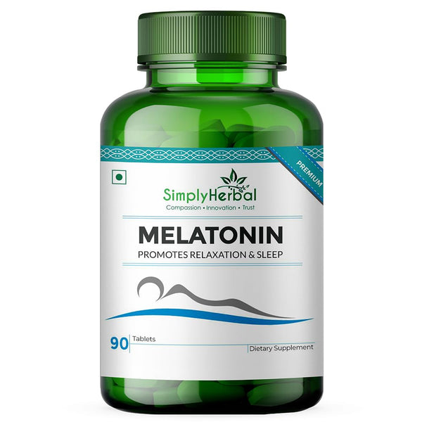 Simply Herbal Melatonin 10mg Dietary | 90 Tablets