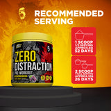Gayor Essentials Zero Distraction Pre-Workout Powder 169g | 200mg Caffeine | 6g Citrulline