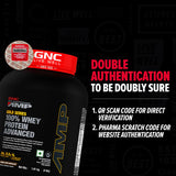 GNC AMP Gold 100% Whey Protein Advance - 4 Lbs - Nutristar