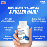 GNC Biotin Plus Tablets - 30 Tablets