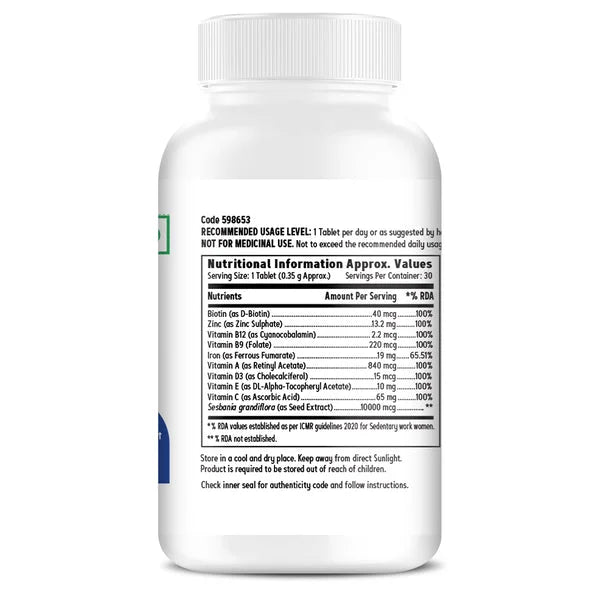 GNC Biotin Plus Tablets - 30 Tablets