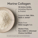 Sports Research Marine Collagen Peptides Powder | Unflavored | 340g (34 Servings)