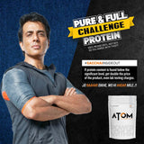 AS-IT-IS Atom Whey Protein with Digestive Enzymes - 4 Kg  (8.8 Lbs)