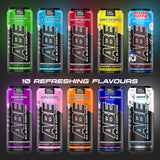 Applied Nutrition ABE Pre-Workout RTD | Sugar-Free Carbonated Drink | 330ml x 12