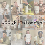 Sports Research Marine Collagen Peptides Powder | Unflavored | 340g (34 Servings)