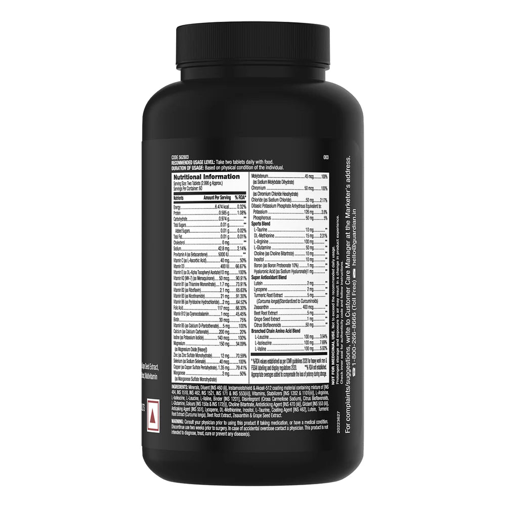 GNC Mega Men Sport Multivitamin 120 Tablets - Nutristar