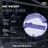 Gayor Essentials Pre Gayor Black 2.0 Pre-Workout Powder 676g | 200mg Caffeine