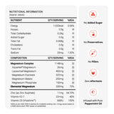 YourHappyLife Magnesium 5X Pro | 5 Forms of Magnesium with Vitamin D3, K2 & Zinc | 60 Vegan Capsules