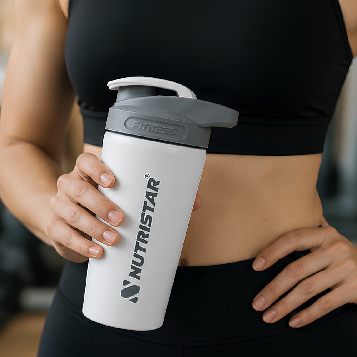 Nutristar Stainless Steel Shaker Bottle 700ml