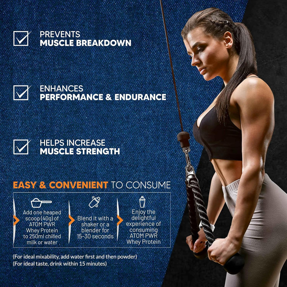 AS-IT-IS ATOM PWR Whey Protein 4 kg