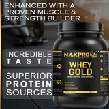 NAKPRO Whey Protein Concentrate Jar 1 Kg