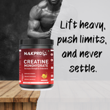NAKPRO Creatine Monohydrate Jar 100 G