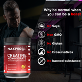 NAKPRO Creatine Monohydrate Jar 100 G