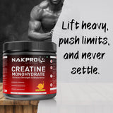 NAKPRO Creatine Monohydrate Jar 100 G