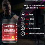 NAKPRO Creatine Monohydrate Jar 100 G