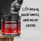 NAKPRO Creatine Monohydrate Jar 100 G