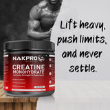 NAKPRO Creatine Monohydrate Jar 100 G