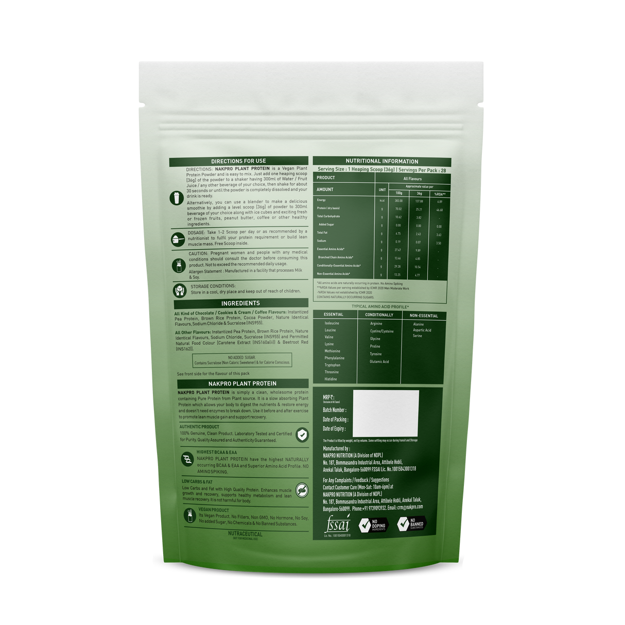 NAPRO Plant Protein 2 Kg