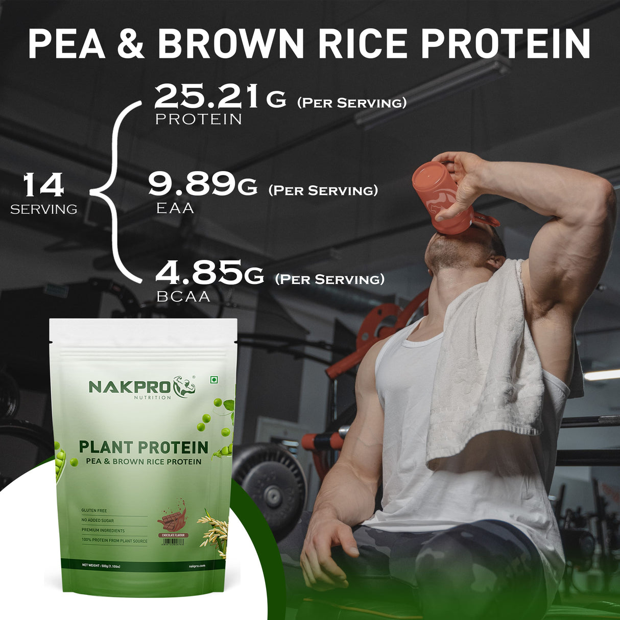 NAPRO Plant Protein 500 Gm