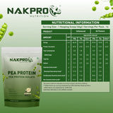 NAKPRO Pea Protein 500 Gm