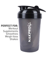 NAKPRO Impact Whey Protein 1 Kg with Creatine Monohydrate 100 Gm and Shaker