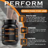 NAKPRO Perform Whey Protein Concentrate Jar 1 Kg