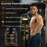 NAKPRO Perform Whey Protein Concentrate Jar 1 Kg